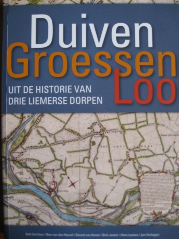 Cover van het boek met een oude landkaart er op.